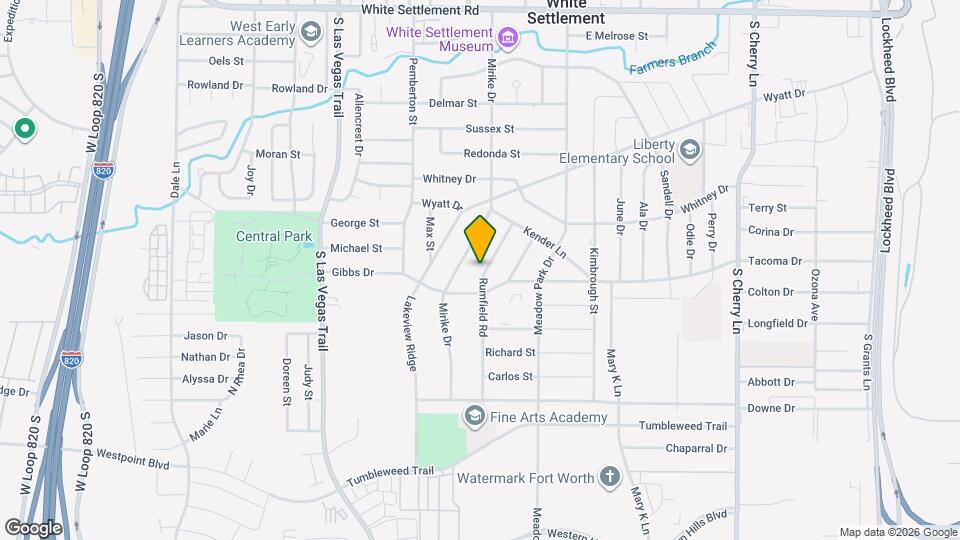 822 Rumfield Rd Map and Location Details