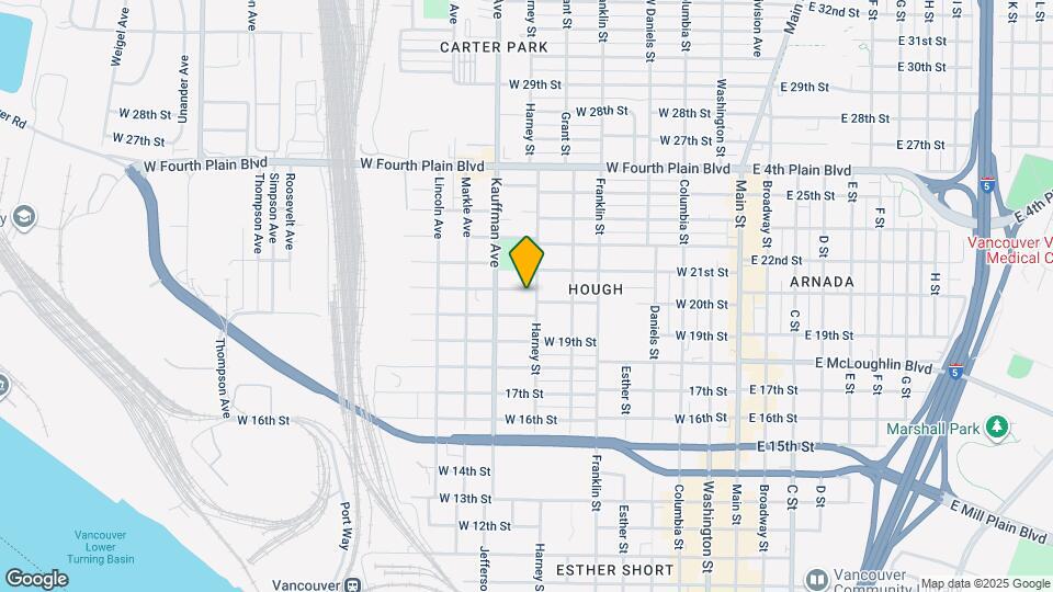 807 W 21st St Map and Location Details