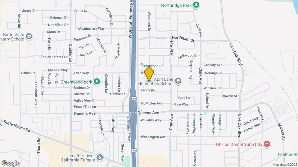 1238 Casita Dr Map and Location Details