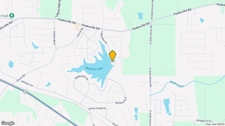245 Lakeview Dr Map and Location Details