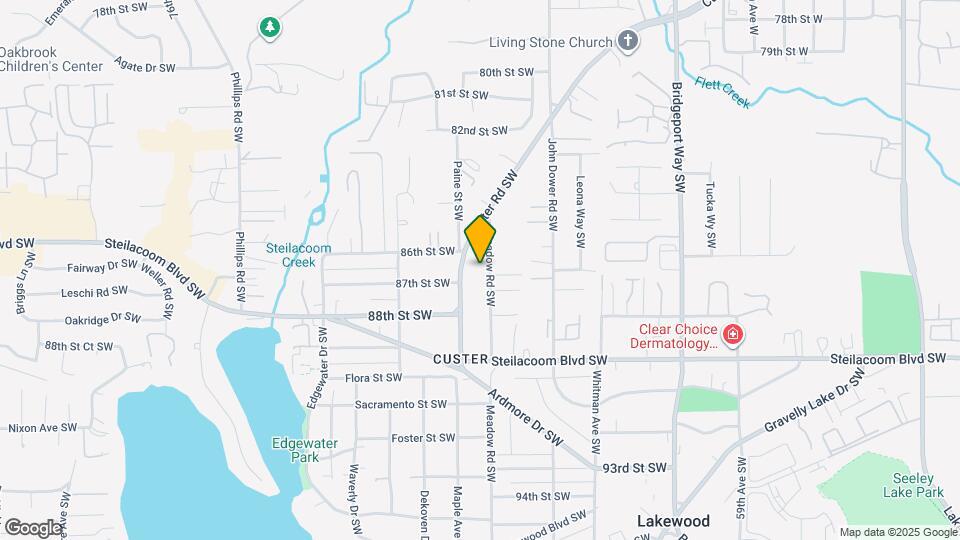 8618 Meadow Rd SW Map and Location Details