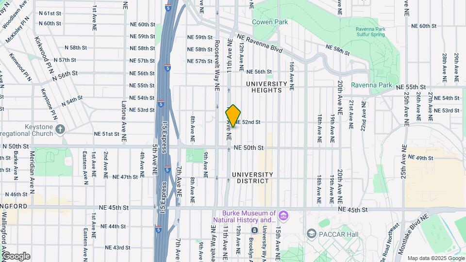 5032 11th Ave NE Mapa y Detalles de la Ubicación