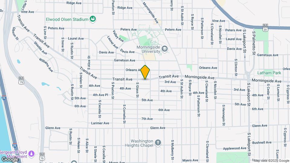 3615 Transit Ave Map and Location Details