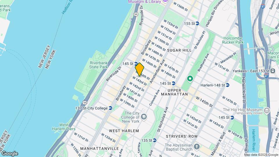 519 W 143rd St Map and Location Details