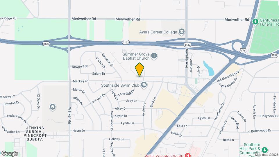 2840 Mackey Ln Map and Location Details