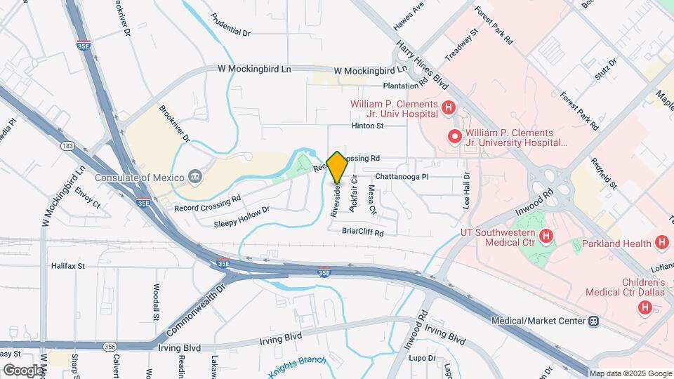 5805 Riverside Dr Map and Location Details