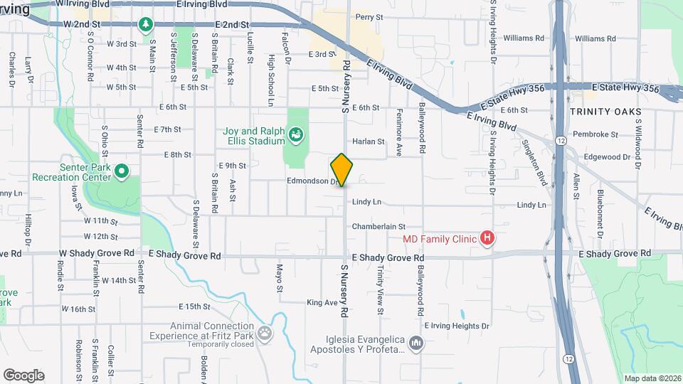 939 Lindy Ct Map and Location Details