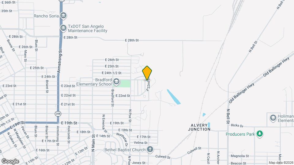 2316 Carley St Map and Location Details