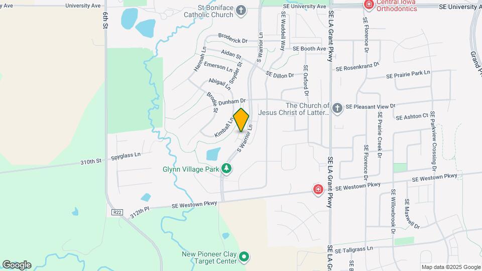 1964 S Warrior Ln Mapa y Detalles de la Ubicación