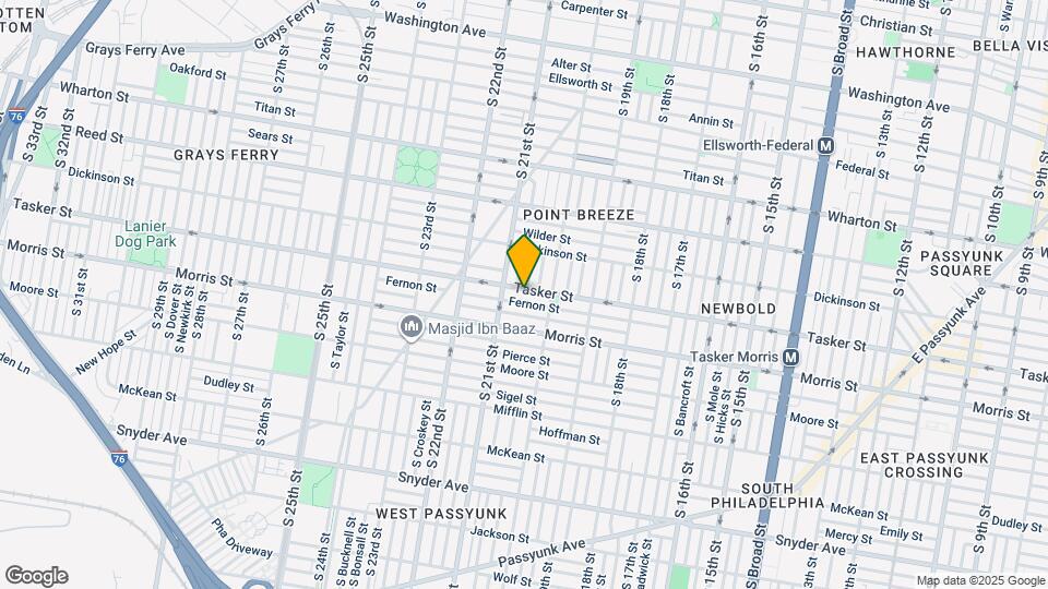 2034 Tasker St Map and Location Details