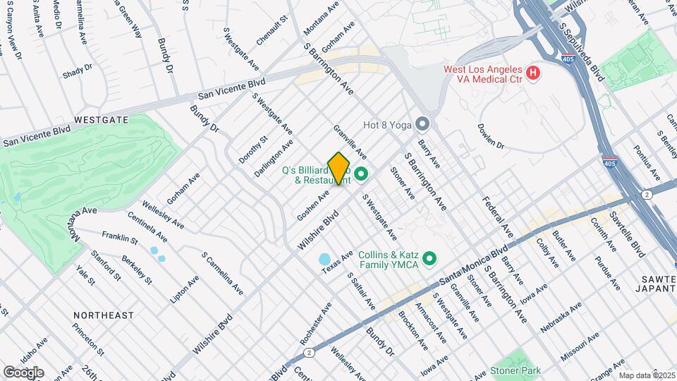 11908 Goshen Ave Mapa y Detalles de la Ubicación