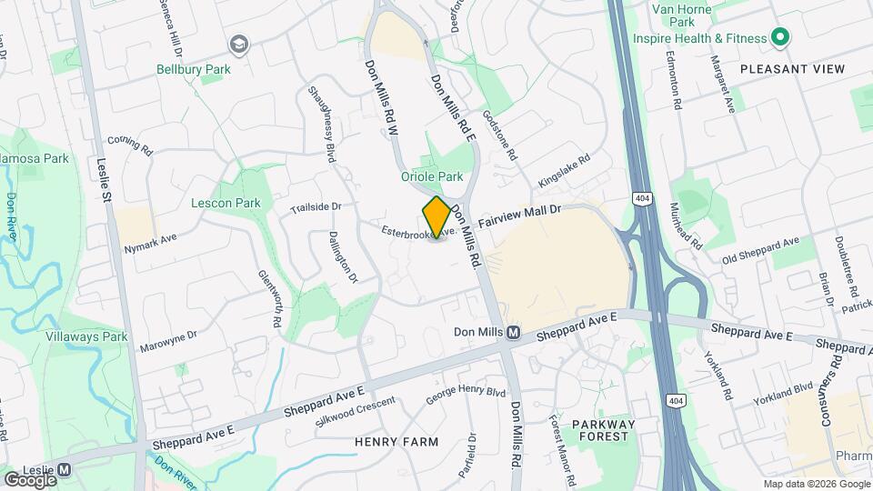 35 Esterbrooke Ave. Map and Location Details