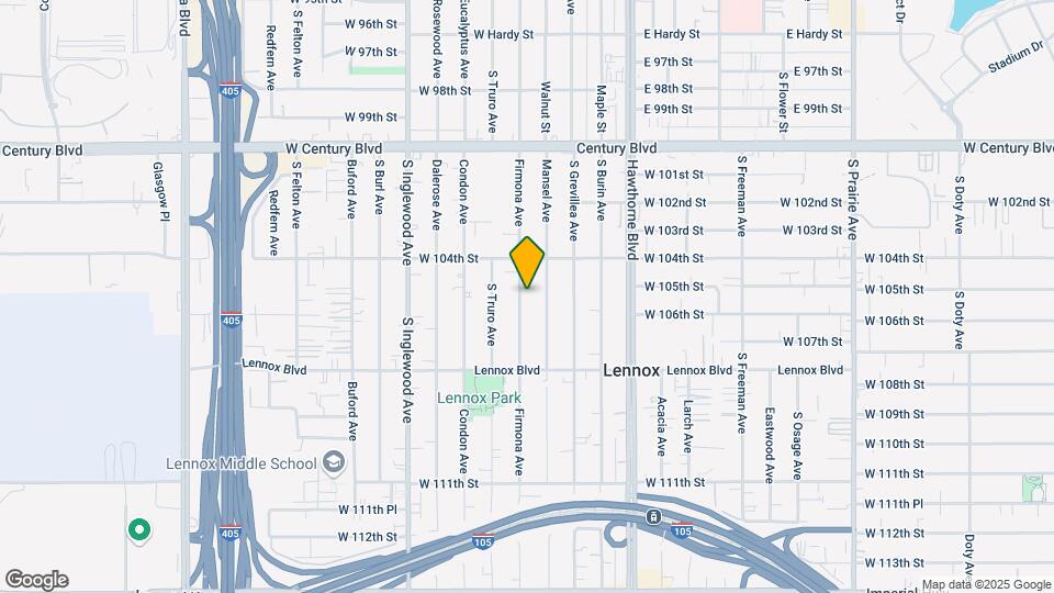 10520 Firmona Ave Map and Location Details
