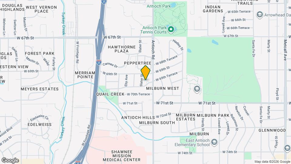 8732 W 70th St Mapa y Detalles de la Ubicación