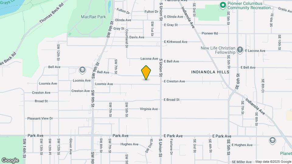 217 Loomis Ave Map and Location Details