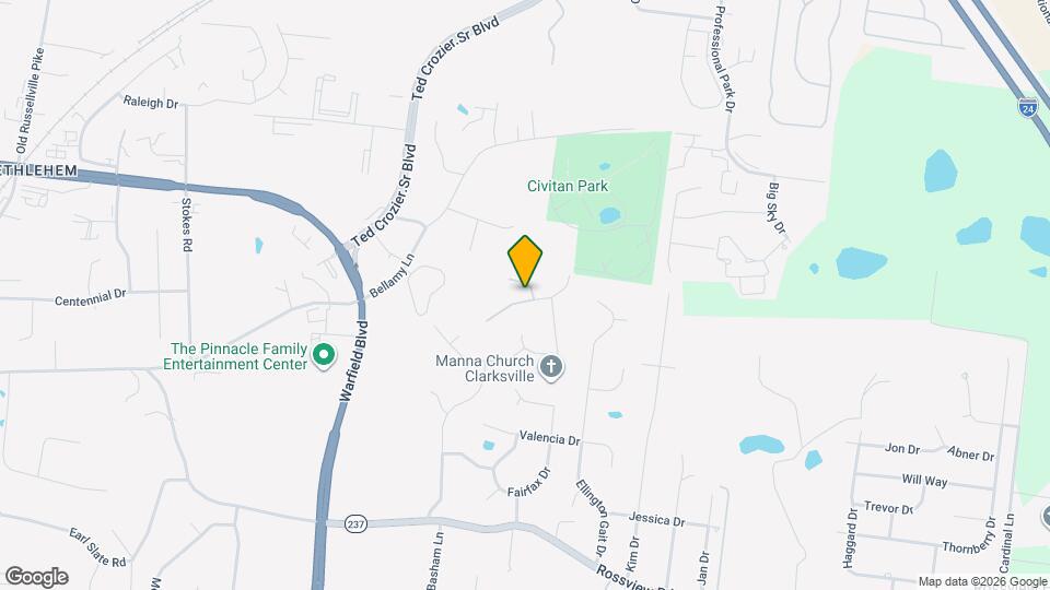 650 Appomattox Ct Map and Location Details