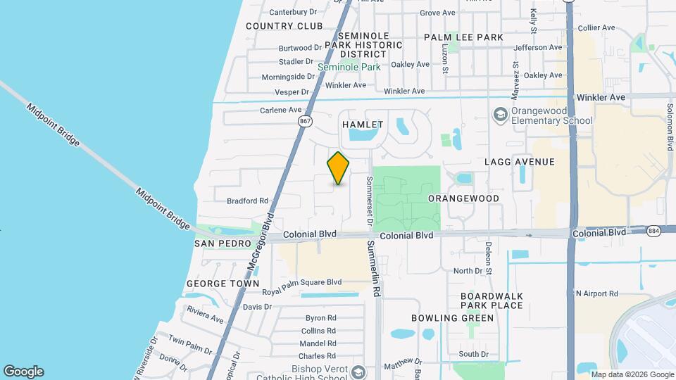 4652 Siesta Cir Map and Location Details