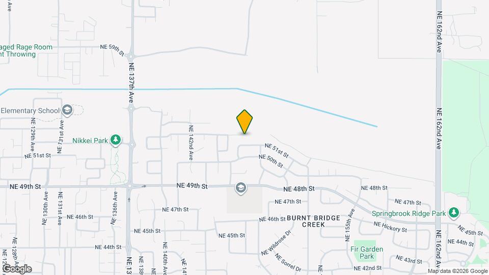 14605 NE 52nd Cir Map and Location Details