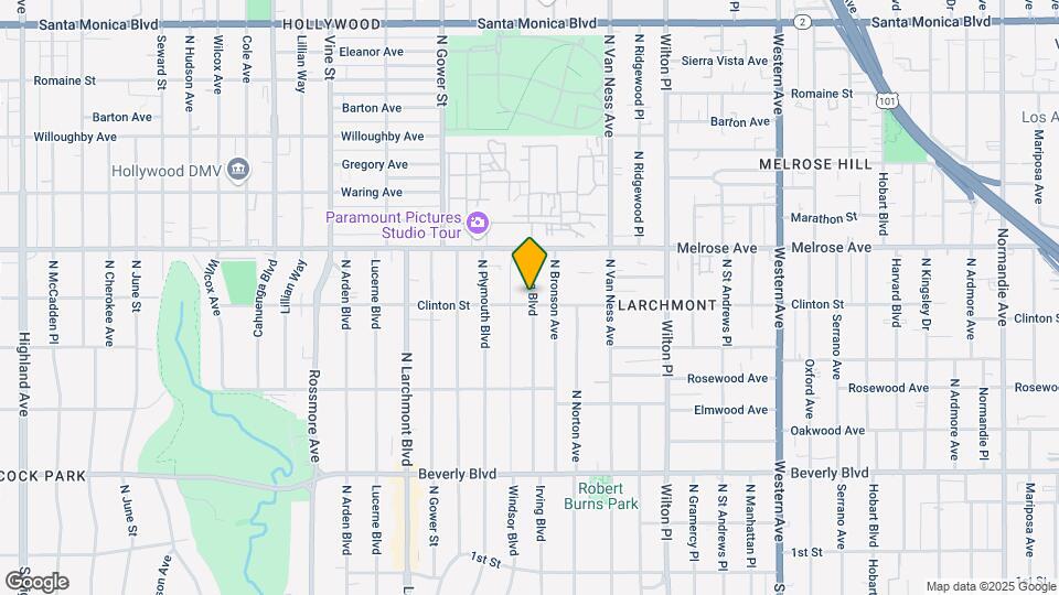 607 N Irving Blvd Map and Location Details