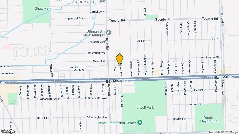 20839 Sunset Ave Map and Location Details
