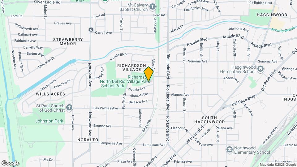 771 Acacia Ave Map and Location Details