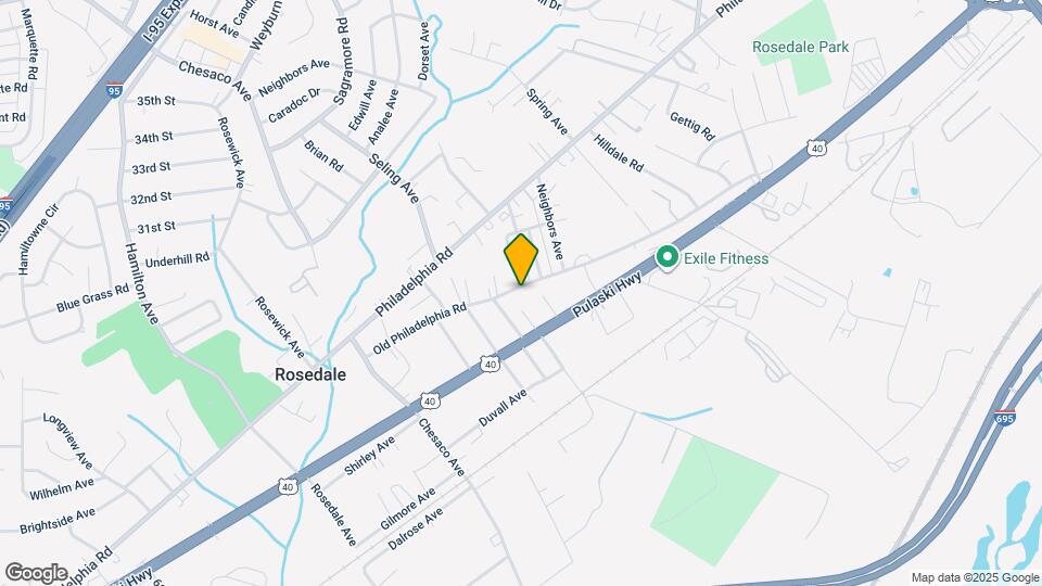 8139 Old Philadelphia Rd Map and Location Details