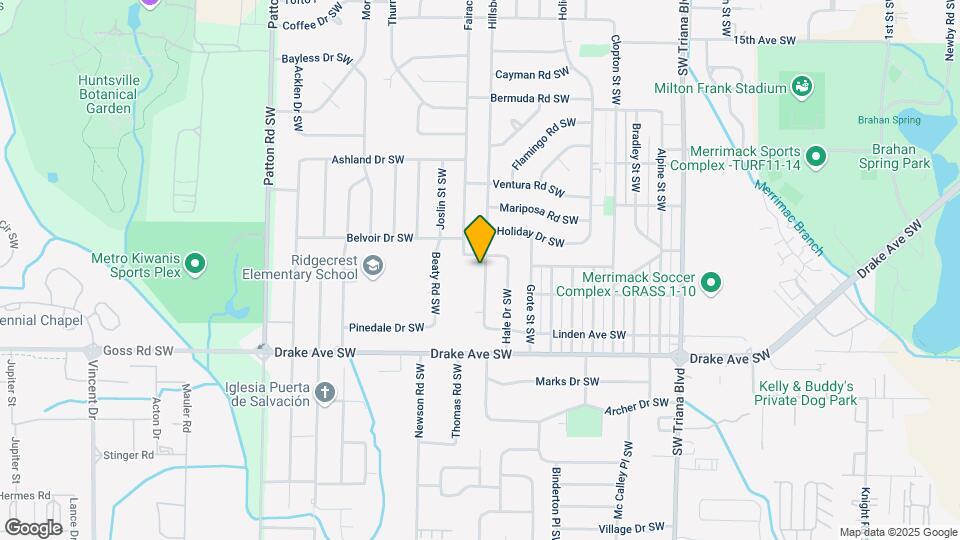 3102 Hillsboro Rd SW Map and Location Details