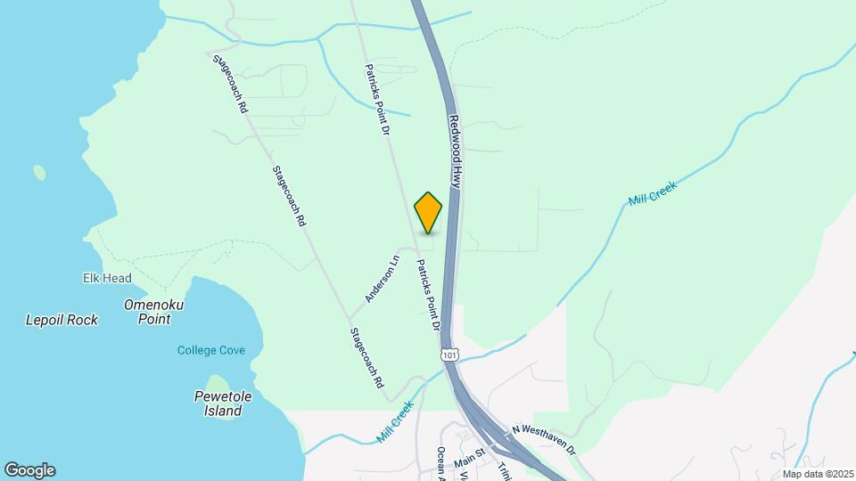 Trinidad Extended Stay RV Map and Location Details