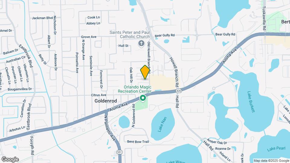 7628 Aloma Pines Ct Map and Location Details