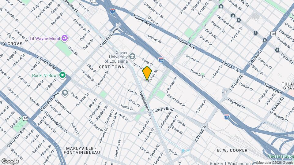 4702 Euphrosine St Map and Location Details