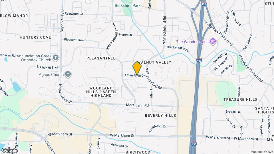 11315 Ethan Allen Dr Map and Location Details
