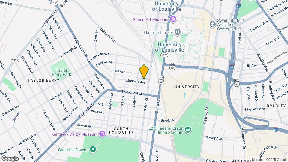 415 Montana Ave Map and Location Details