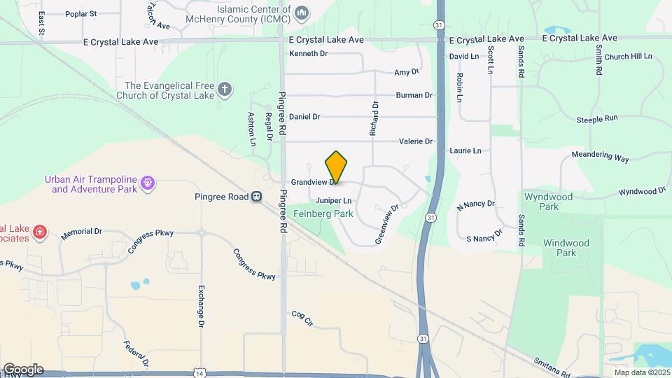 735 Grandview Dr Map and Location Details