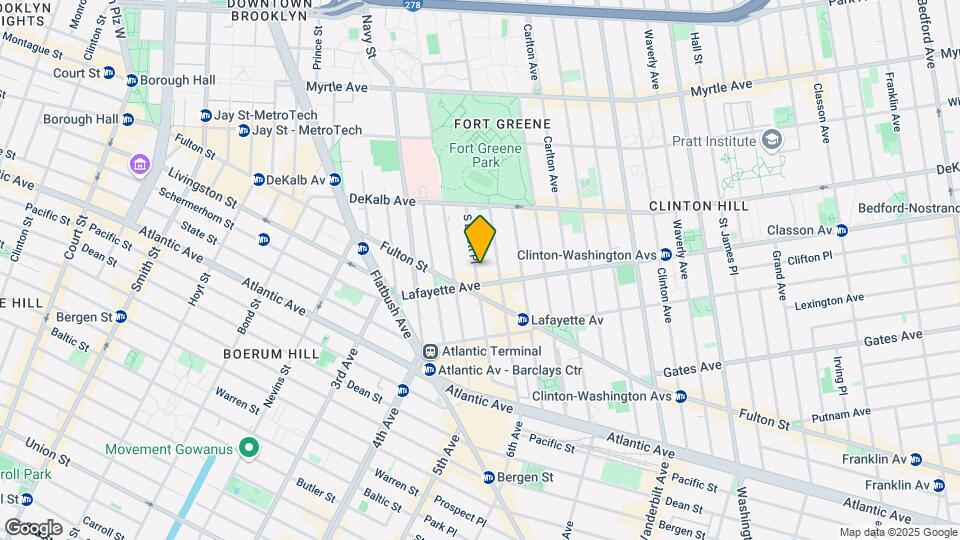 71 S Elliott Pl Mapa y Detalles de la Ubicación