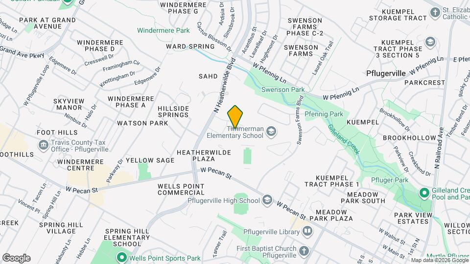 415 Epiphany Ln Map and Location Details