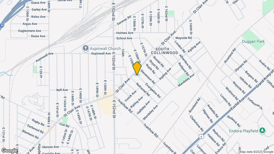 888 Evangeline Rd Map and Location Details