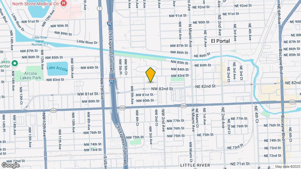 300 NW 82nd Terrace Map and Location Details