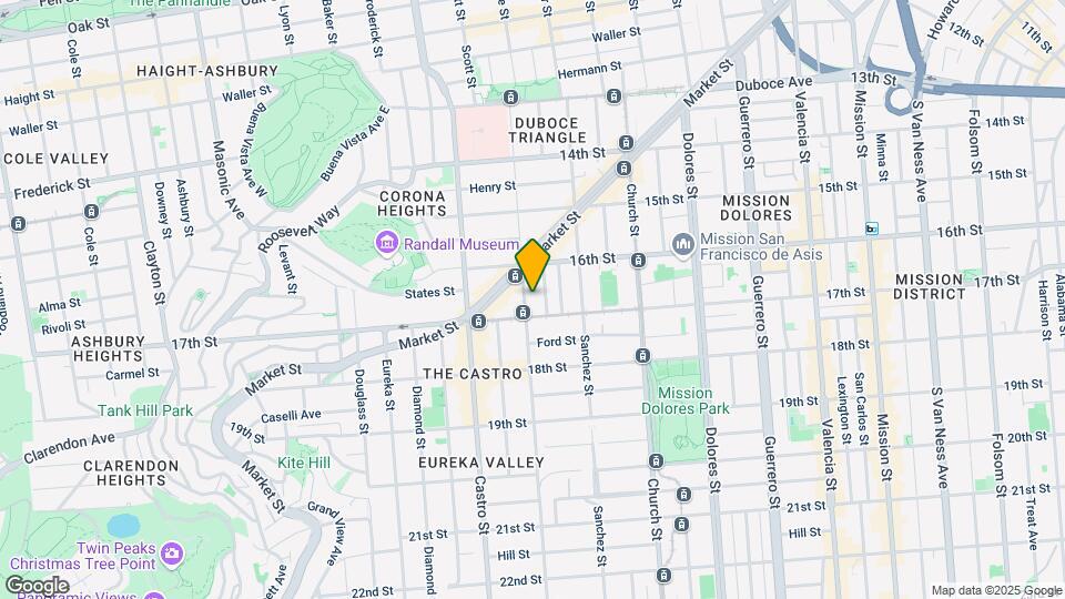 363 Noe St Map and Location Details