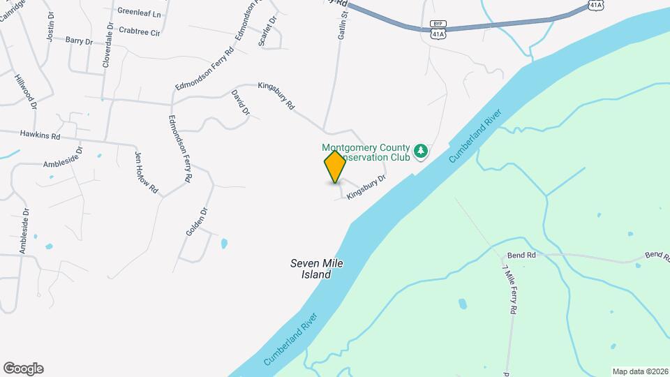 932 Kingsbury Dr Map and Location Details