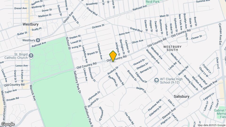 990 Westbury Rd Map and Location Details