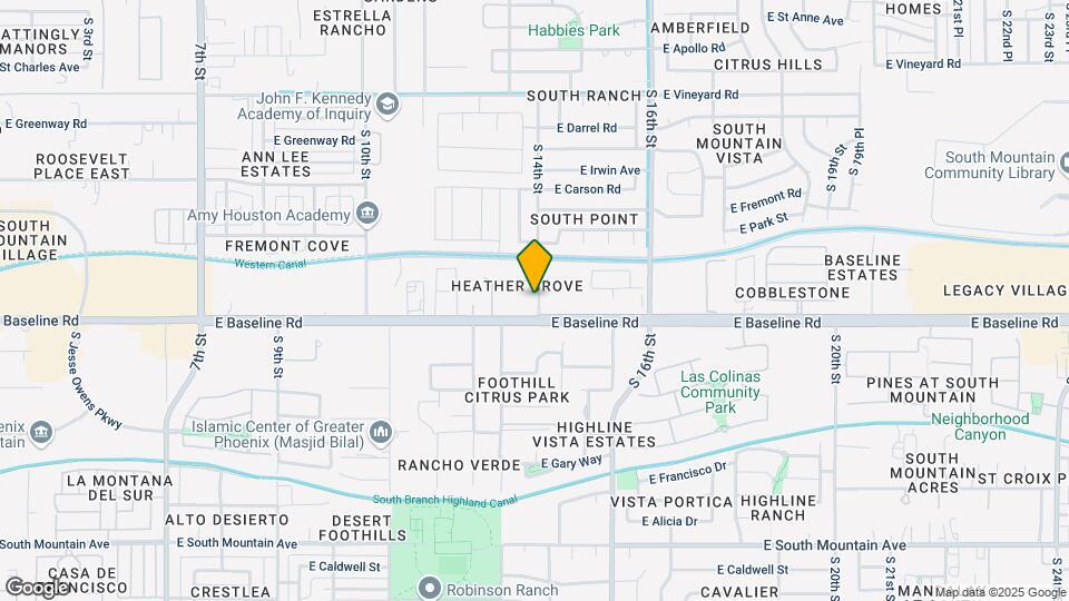 7514 S 14th St Map and Location Details