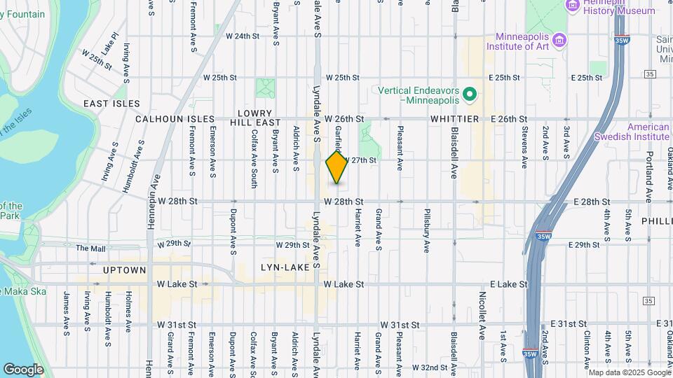 2730 Garfield Ave Map and Location Details