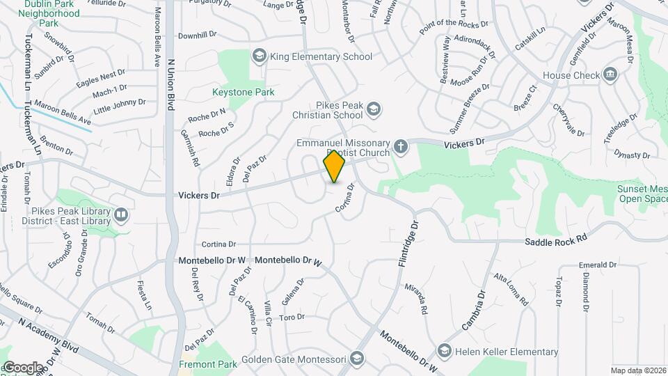 3331 Red Onion Cir Map and Location Details