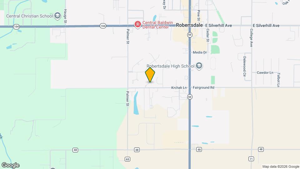 21550 Palmer Ct Map and Location Details