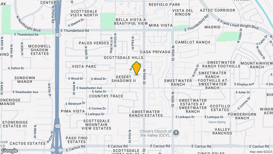 9348 E Wood Dr Map and Location Details