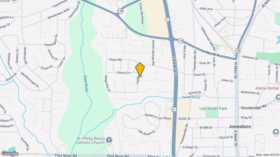 702 Winter Ln Map and Location Details