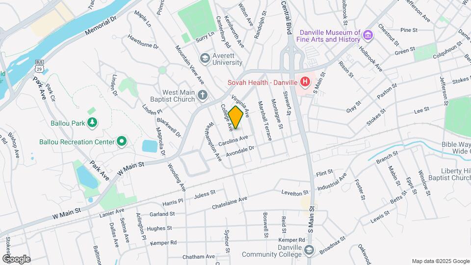 167 College Ave Map and Location Details