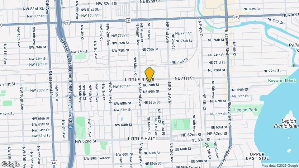 69 NE 70th St Mapa y Detalles de la Ubicación
