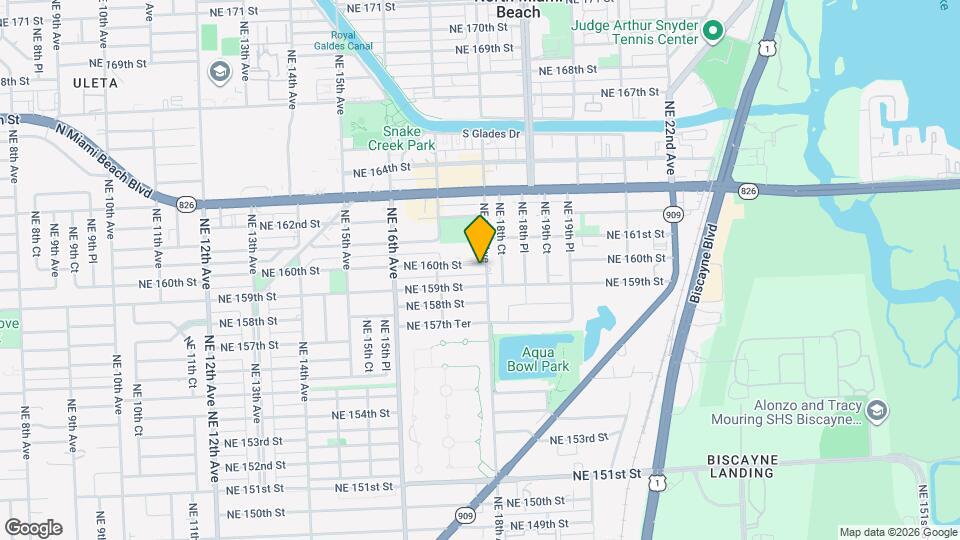 1790 NE 160th St Map and Location Details