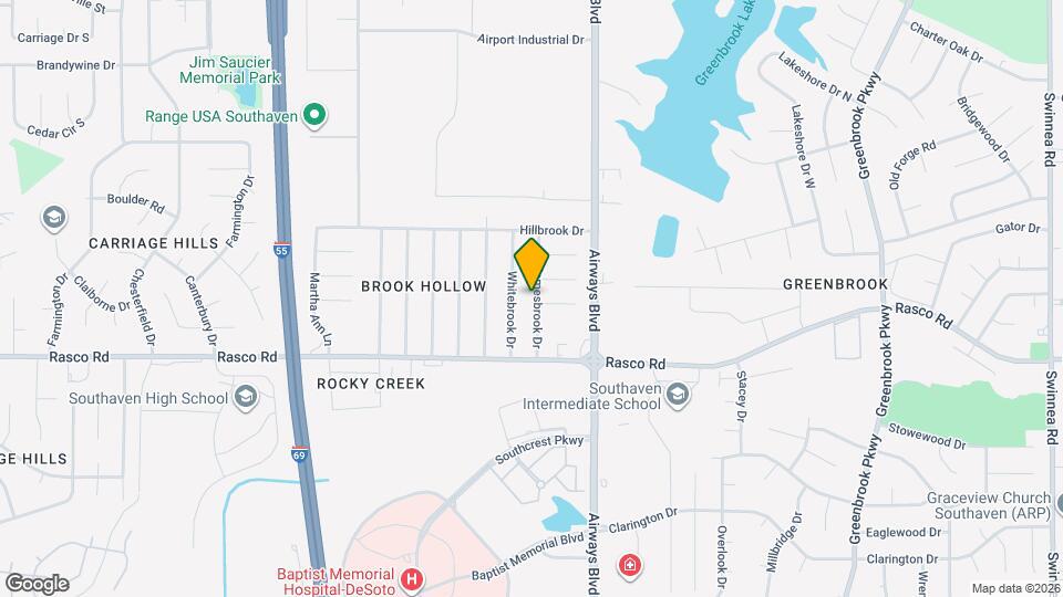 8131 Jamesbrook Dr Map and Location Details